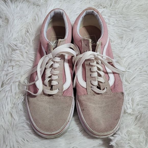 Vans Off the Wall Pink Shoes - Picture 2 of 6